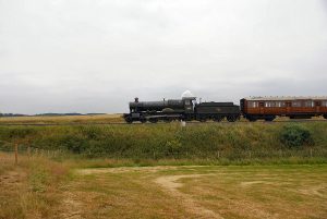 Erlestoke Manor tackles Eardington bank on 27th June 2017.