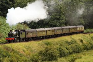 7812 at Eardington on 8 Aug with the 14.00 Kidderminser – Bridgnorth