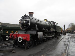 Erlestoke Manor at Bridgenorth shed during the Spring Gala 2017