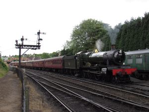 Bradley Manor about to Depart Bridgenorth