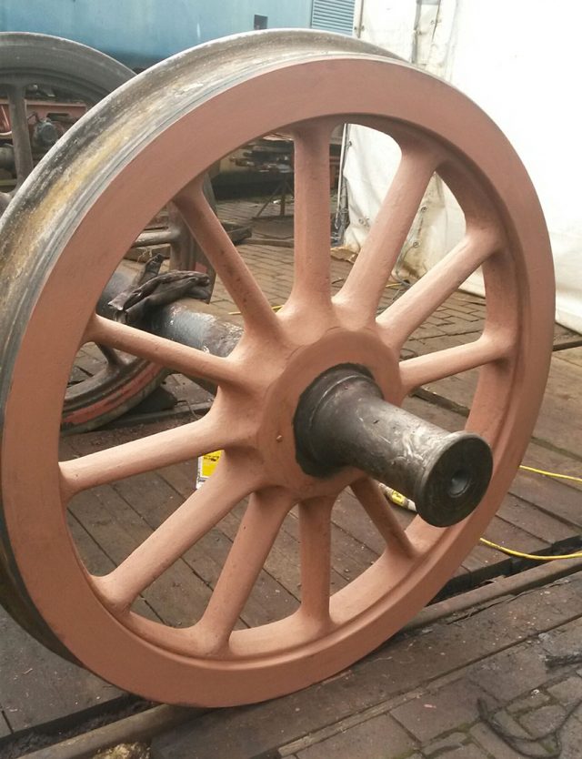 Erletoke Manor tender wheels
